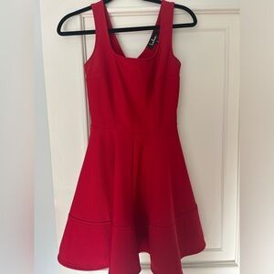 Lulus A line red dress